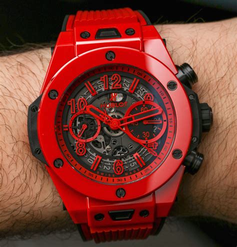 hublot red devil red strap|Hublot Big Bang UNICO Red Magic Ceramic Watch Hands.